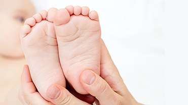 Heeft mijn baby platvoeten?